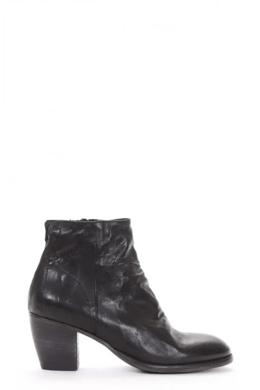 stivaletto tacco 6 cm nero