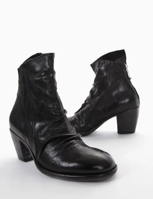 stivaletto tacco 6 cm nero