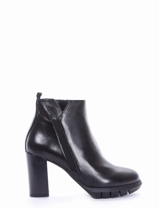 stivaletto tacco 10 cm nero