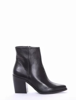 stivaletto tacco 5 cm nero