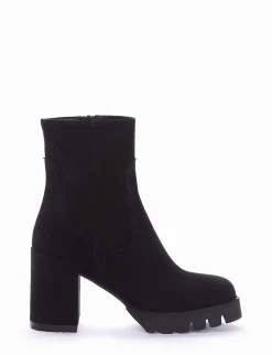 stivaletto tacco 7 cm nero