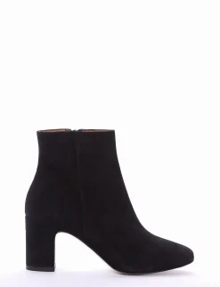 stivaletto tacco 5 cm nero
