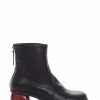 stivaletto tacco 5 cm nero