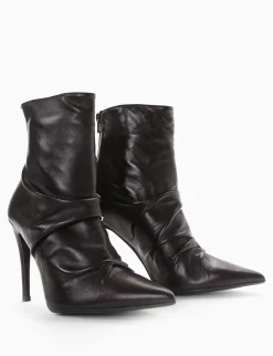 stivaletto tacco 9 cm nero