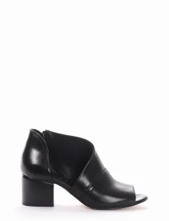 stivaletto tacco 5 cm nero