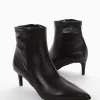 stivaletto tacco 5 cm nero