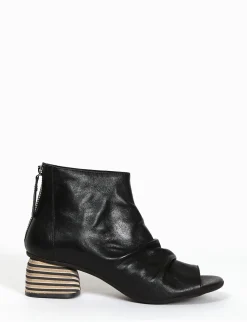 stivaletto tacco 5 cm nero