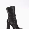 stivaletto tacco 9 cm nero