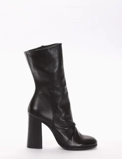 stivaletto tacco 9 cm nero