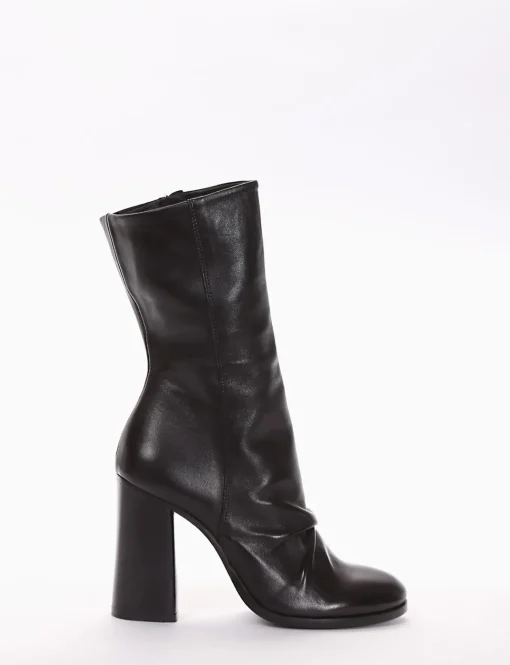 stivaletto tacco 9 cm nero