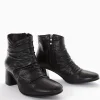 stivaletto tacco 5 cm nero