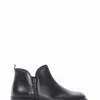 stivaletto tacco 2 cm nero