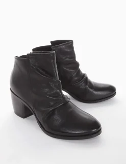 stivaletto tacco 5 cm nero