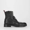 stivaletto tacco 2 cm nero
