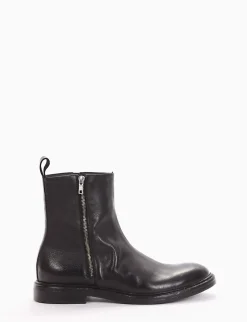 stivaletto tacco 2 cm nero