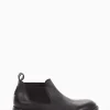 stivaletto tacco 2 cm nero