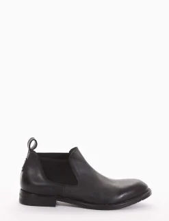 stivaletto tacco 2 cm nero