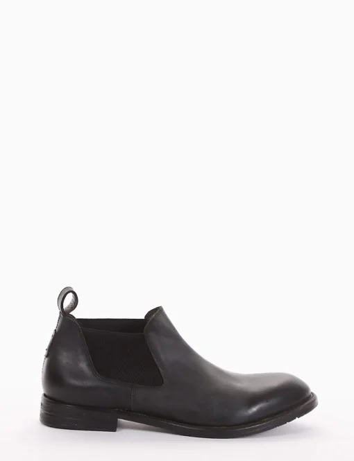 stivaletto tacco 2 cm nero