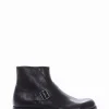 stivaletto tacco 2 cm nero