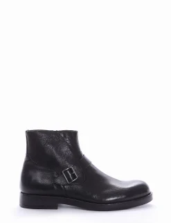 stivaletto tacco 2 cm nero