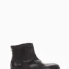 stivaletto tacco 2 cm nero