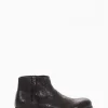 stivaletto tacco 2 cm nero