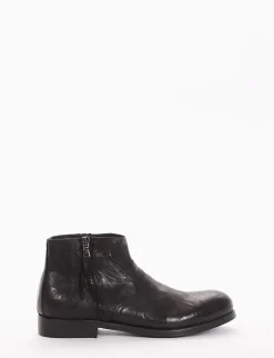 stivaletto tacco 2 cm nero