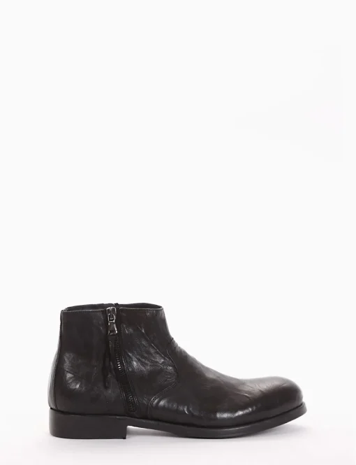stivaletto tacco 2 cm nero