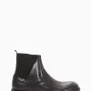 stivaletto tacco 2 cm nero