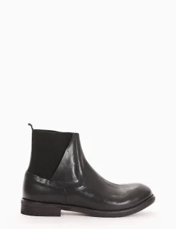 stivaletto tacco 2 cm nero