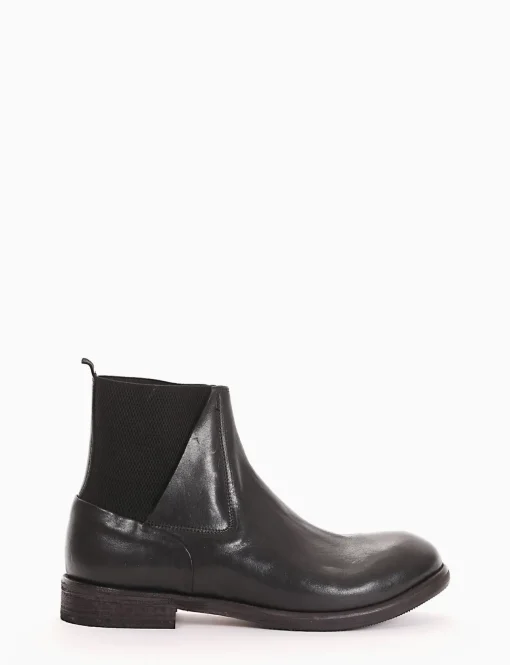 stivaletto tacco 2 cm nero
