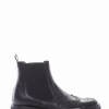 stivaletto tacco 2 cm nero