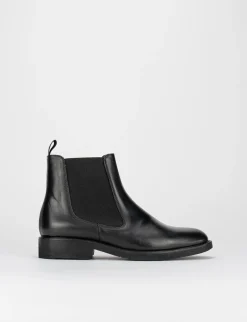 stivaletto tacco 2 cm nero