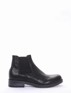 stivaletto tacco 2 cm nero
