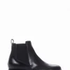 stivaletto tacco 2 cm nero