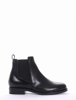 stivaletto tacco 2 cm nero
