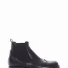 stivaletto tacco 2 cm nero