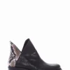 stivaletto tacco 3 cm nero