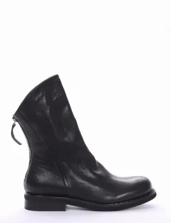 stivaletto tacco 2 cm nero