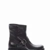 stivaletto tacco 2 cm nero