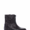 stivaletto tacco 2 cm nero
