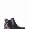 stivaletto tacco 2 cm nero