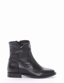 stivaletto tacco 2 cm nero