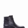 stivaletto tacco 2 cm nero