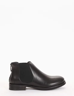stivaletto tacco 2 cm nero