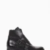 stivaletto tacco 3 cm nero
