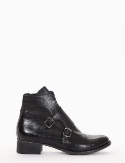 stivaletto tacco 3 cm nero