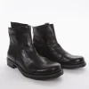 Stivaletto tacco 2 cm nero