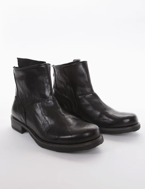 Stivaletto tacco 2 cm nero