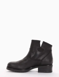 stivaletto tacco 3 cm nero